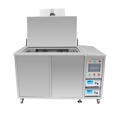 360L αυτόματος υπερηχητικός καθαριστής PLC μερών μηχανών με τη διήθηση και το σύστημα ανελκυστήρων