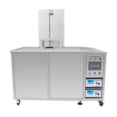 360L αυτόματος υπερηχητικός καθαριστής PLC μερών μηχανών με τη διήθηση και το σύστημα ανελκυστήρων