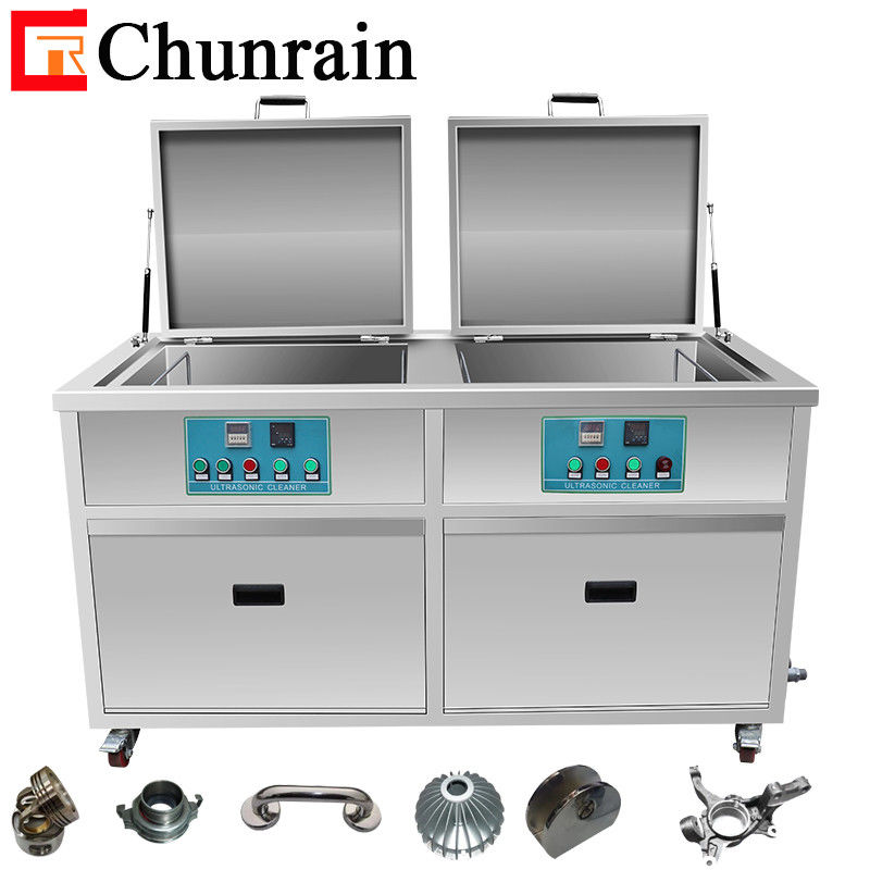 CR-2036GH 135L Δυνατότητα 4500W Βιομηχανικός υπερηχητικός καθαριστικός μηχανισμός πολλαπλών δεξαμενών με διήθηση και ξήρανση για πετρέλαιο / λίπος / σκουριά / άνθρακα